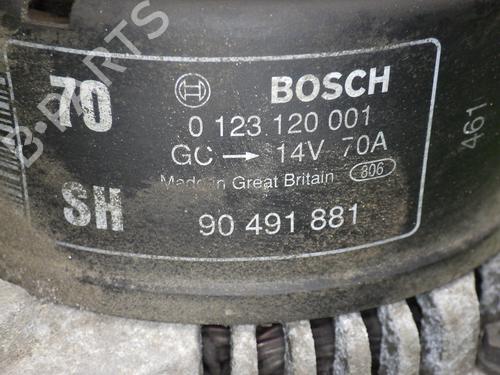 Alternator OPEL OMEGA B (V94) 2.0 16V (F69, M69, P69) | BP29602193M7 