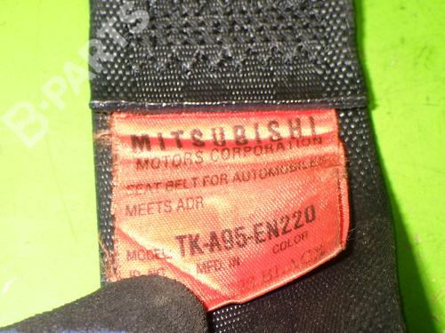 Rear center seatbelt MITSUBISHI GALANT VIII (EA_) 2.4 GDI (EA3A) | BP9049016I27 