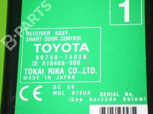 Comfort control module TOYOTA IQ (_J1_) 1.4 D-4D (NUJ10_, NUJ10R) | BP6378605M56 