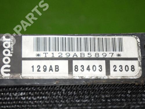 AC radiator CHRYSLER VOYAGER / GRAND VOYAGER III (GS_, NS_) 2.4 i | BP6383682M32 