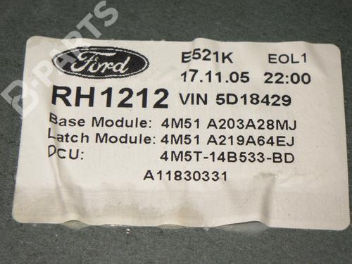 Front right window mechanism FORD FOCUS II Turnier (DA_, FFS, DS) 1.6 TDCi | BP8051013C23 