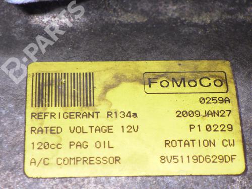 AC compressor FORD FIESTA VI (CB1, CCN) 1.6 TDCi | BP6390615M34 