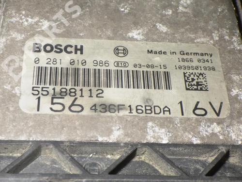 Control unit ALFA ROMEO 156 Sportwagon (932_) 1.9 JTD 16V (932BXE00) | BP6383874M11 