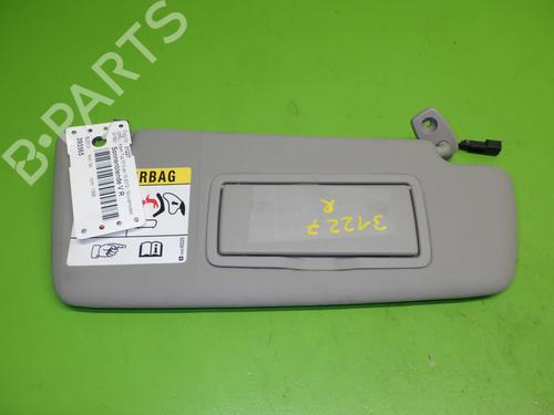 Used Right sun visor OPEL ADAM (M13) 1.4 (87 hp) 13507078