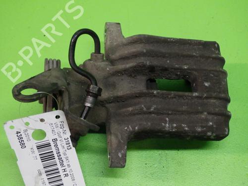 Used Right rear brake caliper VW GOLF VI (5K1) 1.2 TSI (105 hp) 31747124