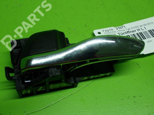 Used Rear left interior door handle TOYOTA PRIUS (_W5_) 1.8 Hybrid (ZVW50_, ZVW51_) (98 hp) 11011847