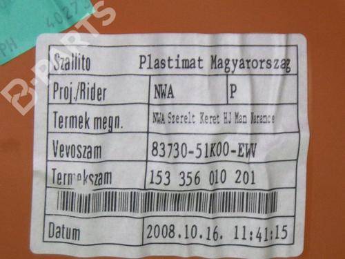 Rear right panel OPEL AGILA (B) (H08) 1.0 (F68) | BP6674304C61 