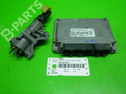 Used Control unit SKODA FABIA II (542) 1.2 12V (60 hp) 6364469