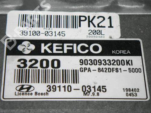 Control unit HYUNDAI i10 I (PA) 1.2 | BP6357224M11 