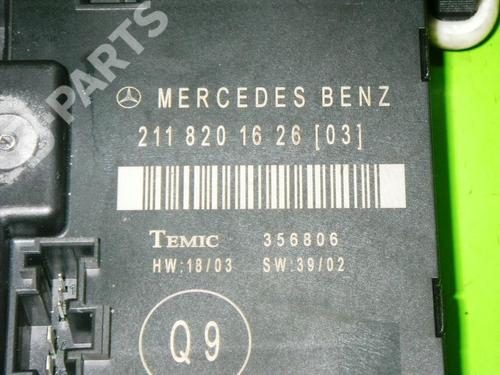 Electronic module MERCEDES-BENZ E-CLASS T-Model (S211) E 320 T CDI (211.226) | BP6367156M83 