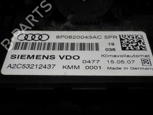 Climate control AUDI A3 (8P1) 1.9 TDI | BP28371472I5 