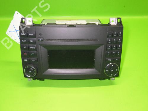 Used Radio MERCEDES-BENZ A-CLASS (W169) A 180 CDI (169.007, 169.307) (109 hp) 14737361