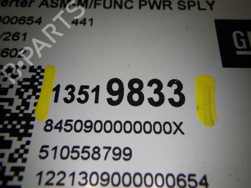 Electronic module OPEL ASTRA K (B16) 1.2 Turbo (68) | BP28050546M83 