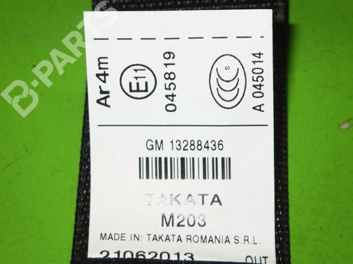 Rear right seatbelt OPEL INSIGNIA A Sports Tourer (G09) 2.8 V6 Turbo OPC 4x4 (35) | BP6660274I28 