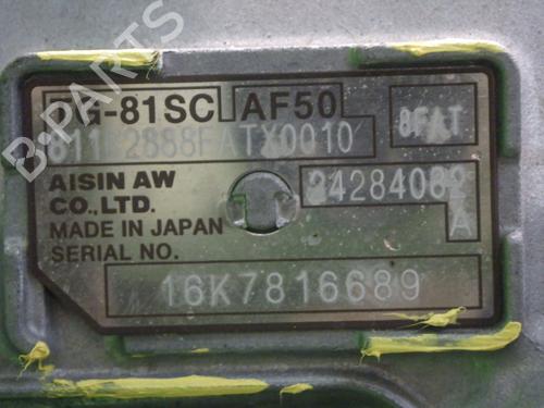 Gearbox OPEL INSIGNIA B Grand Sport (Z18) 2.0 4x4 (68) | BP24706502M3