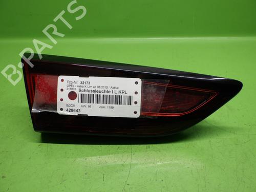 Venstre baglygte bagklap OPEL ASTRA K (B16) 1.2 Turbo (68) (131 hp) 28050506