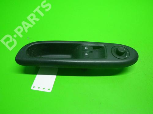 Used Left front window switch RENAULT CLIO II (BB_, CB_) 1.2 16V (BB05, BB0W, BB11, BB27, BB2T, BB2U, BB2V, CB05,... (75 hp) 6374122