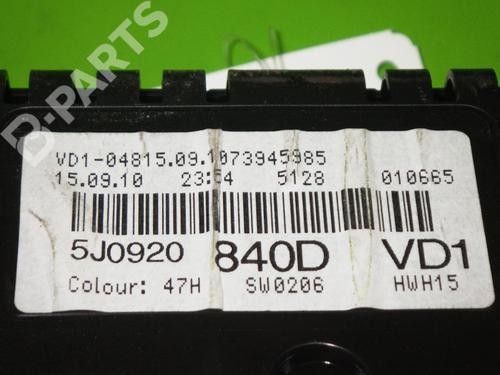 Instrument cluster SKODA ROOMSTER (5J7) 1.6 TDI | BP6380044C47 
