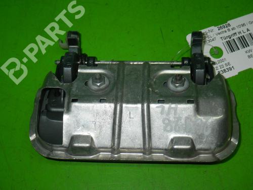 Rear left exterior door handle OPEL VECTRA B (J96) 2.2 i 16V (F19) | BP6365704C130 