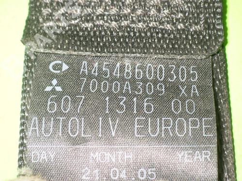 Front left seatbelt SMART FORFOUR (454) 1.5 CDI (454.001) | BP6945695I26 