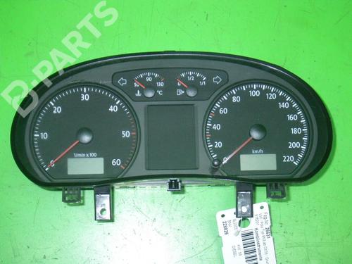 Used Instrument cluster VW POLO (9N_, 9A_) 1.4 TDI (80 hp) 6363404