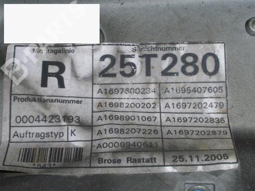 Front right window mechanism MERCEDES-BENZ B-CLASS Sports Tourer (W245) B 180 CDI (245.207) | BP6673466C23 