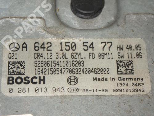 Control unit MERCEDES-BENZ M-CLASS (W164) ML 280 CDI 4-matic (164.120) | BP6395659M11 