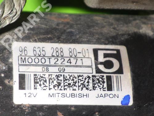 Starter PEUGEOT 206 Hatchback (2A/C) 1.4 HDi eco 70 | BP6378251M8 