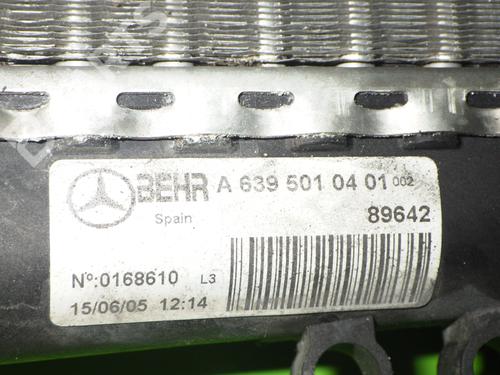 Water radiator MERCEDES-BENZ VITO Bus (W639) 115 CDI (639.701, 639.703, 639.705) | BP6439747M31 