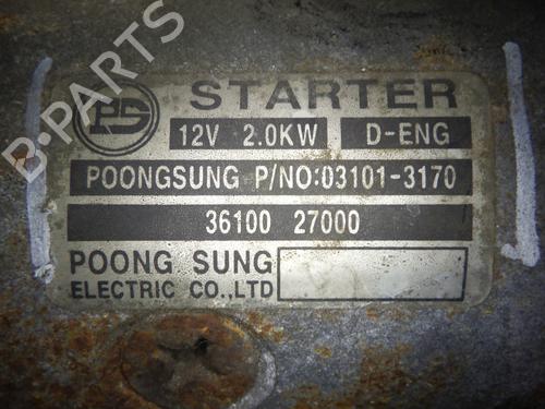 Starter HYUNDAI ELANTRA III Saloon (XD) 2.0 CRDi | BP16105011M8 