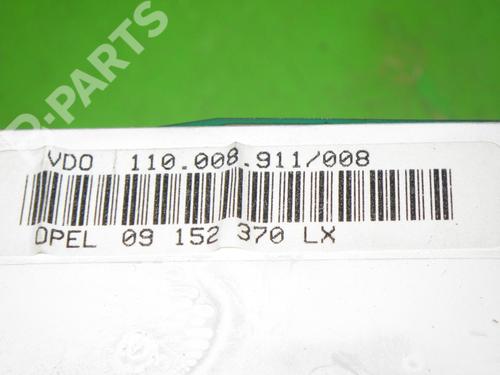 Instrument cluster OPEL VECTRA B (J96) 2.2 i 16V (F19) | BP6365670C47 