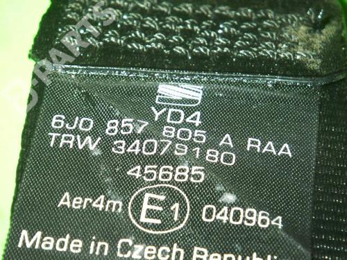 Rear right seatbelt SEAT IBIZA IV (6J5, 6P1) 1.2 | BP6647569I28 