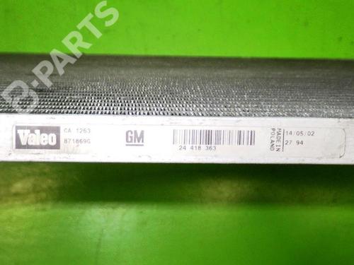 AC radiator OPEL VECTRA C (Z02) 2.2 DTI 16V (F69) | BP6381158M32 