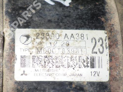Starter SUBARU FORESTER (SF_) 2.0 AWD (SF5) | BP6390613M8 