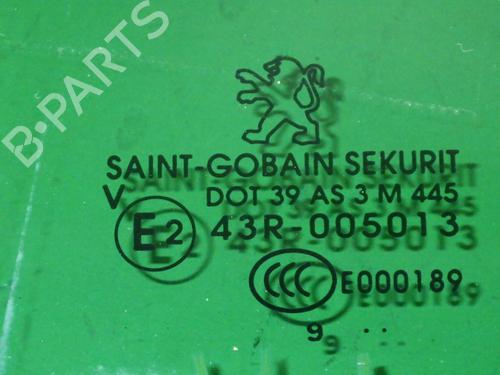 Rear left door window PEUGEOT 3008 I MPV (0U_) 1.6 HDi | BP25730883C20 