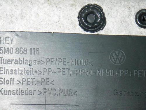 Rear right panel VW GOLF PLUS V (5M1, 521) 2.0 TDI 16V | BP6673667C61 
