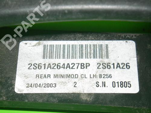 Rear left exterior door handle FORD FIESTA V (JH_, JD_) 1.4 16V | BP6372385C130 