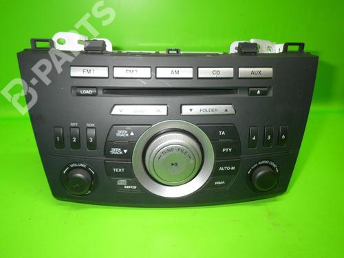 Used Radio MAZDA 3 Saloon (BL) 2.0 MZR DISI (BL12) (151 hp) 6362729