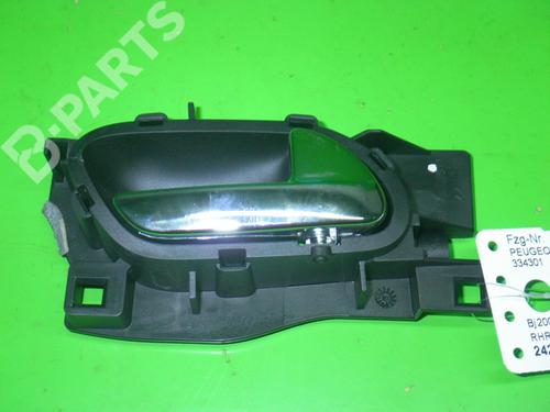 Used Front right interior door handle PEUGEOT 407 SW (6E_, 6D_) 2.0 HDi 135 (136 hp) 6366688