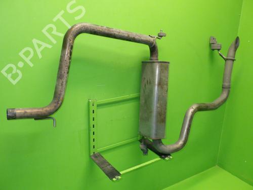 Exhaust system VW TOURAN (5T1) 1.6 TDI | BP14742241M121 