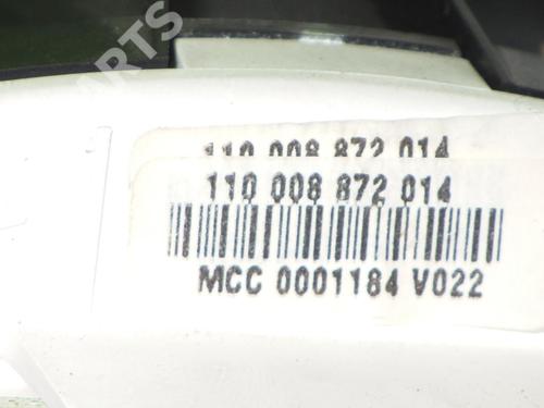 Instrument cluster SMART CITY-COUPE (450) 0.6 (S1CLA1, 450.341) | BP6395999C47 