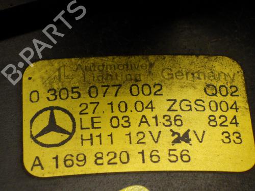 Højre Foran Tågelygte MERCEDES-BENZ A-CLASS (W169) A 170 (169.032, 169.332) | BP14742866C31 