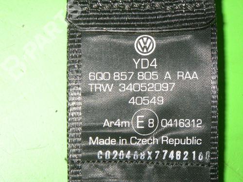 Rear left seatbelt VW POLO (9N_, 9A_) 1.2 | BP6660823I29 