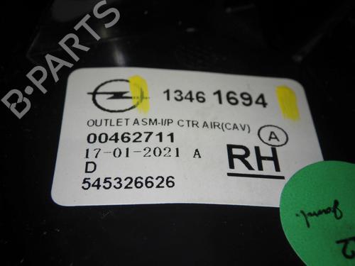 Air vent OPEL CROSSLAND X / CROSSLAND (P17, P2QO) 1.5 Turbo D (75) | BP24651456I21 