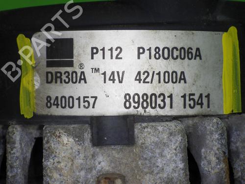 Generator OPEL MERIVA A MPV (X03) 1.7 CDTI (E75) | BP17861855M7 