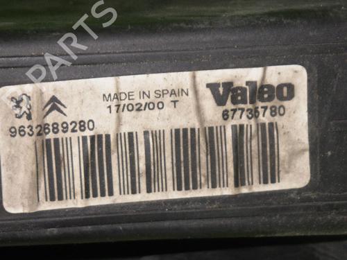 Right headlight PEUGEOT 206 Hatchback (2A/C) 1.4 i | BP14722870C29 
