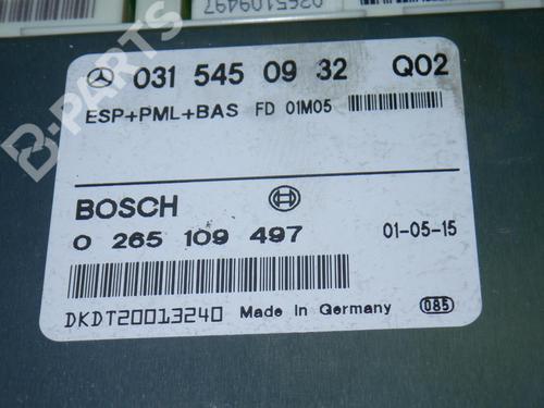 Electronic module MERCEDES-BENZ S-CLASS (W220) S 320 CDI (220.026, 220.126) | BP6362882M83 