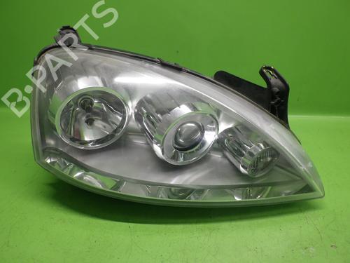 Faro derecho OPEL CORSA C (X01) 1.2 Twinport (F08, F68) (80 hp) 28712117