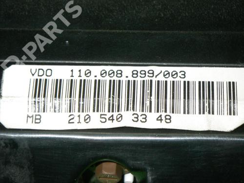 Instrument cluster MERCEDES-BENZ E-CLASS (W210) E 300 Turbo-D (210.025) | BP6374100C47 