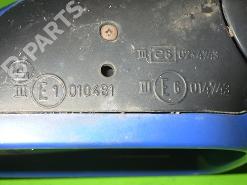 Right mirror AUDI A3 (8L1) 1.8 T | BP6666121C27 